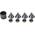 204605 4x Boxenspikes von Dynavox
