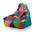 Keiko S Patchwork Polyester von Ecopuf