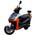 E Roller-Falcon-Li-3400Watt Orange von elrofu