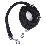 Elropet schwarze Doppelleine