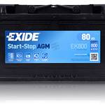 Autobatterie 80Ah