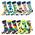 Bunte Herren Socken von Fasefunn