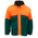 Schnittschutzjacke Grün/Orange von Feldtmann