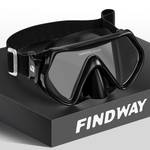 Findway Taucherbrille EN-JM1010S-BK
