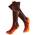 Merinowolle beheizte Socken von Freehill