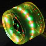 FunTomia LED Longboard/Skateboard Rollen