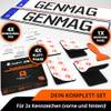 Klett Kennzeichenhalter Rahmenlos GM-004 von GENMAG