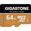 4K Game Turbo 64GB MicroSDXC von Gigastone