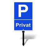Privatparkplatz-Schild