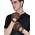 Fingerlose Lederhandschuhe von Gsg Since 1998