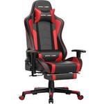 Gaming-Stuhl mit Fußstütze