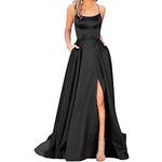 Hahaemma Satin-Kleid