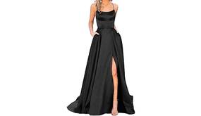 Satin-Kleid