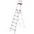 Hailo L84 Comfortline Alu-Sicherheits-Stehleiter