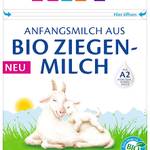 Ziegenmilch-Babynahrung