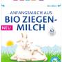 Ziegenmilch-Babynahrung