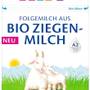 Ziegenmilch-Babynahrung