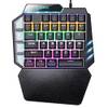 Einhand RGB Mechanische Gaming-Tastatur von Hiwings