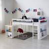 Hochbett mit Schreibtisch von Homestyle4u