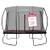 Hudora 4square - Großes Rechteckiges Outdoor Trampolin