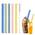 Bunte Bubble Tea Strohhalme von HXC