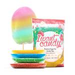 I want candy Premium Aromazucker für Zuckerwatte 4er-Set