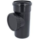 Instalguru Fallrohrfilter Schwarz