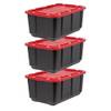 Plastikboxen 3er-Set von Iris Ohyama