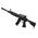 Spielzeug Maschinengewehr M16 von KarnevalsTeufel