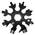 Schneeflocken Multi-Tool von Keenwo