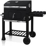 Holzkohle-Grillwagen