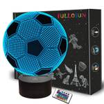 Kinder Nachtlicht Fußball 3D