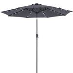Kingsleeve Solar-Gartenschirm