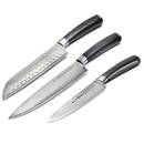 KLAMER Premium Damastmesser (3er Messerset)
