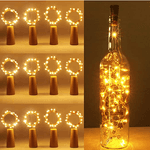 Kolpop 12 Kork-LED-Lichterketten
