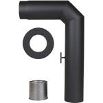 Lanzzas Ofenrohr-Set 2x 45° 3-teilig