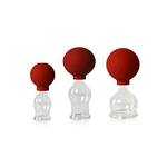 Lauschaer Glas 3er Schröpfglas-Set