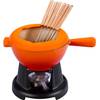 Fondue-Set aus Gusseisen von Le Creuset