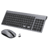 LeadsaiL Tastatur Maus Set Kabellos