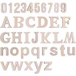LegendTech 124 PCS Holz Buchstaben