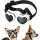 Lewondr Sonnenbrille für Hunde herzförmig Produktvergleich