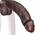 Schwarz Dicker Realistischer Dildo von Leyuto