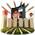 Kubb Wikinger Wurfspiel von Liebholz