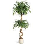 Litake Künstlicher Ficus Baum