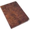 Hardcover Notizbuch A4 braun von Logbuch-Verlag