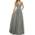 Sexy V-Ausschnitt Ballkleid von LuckyShe