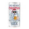 Weihnachtsbier mit Namensaufdruck von Lustapotheke
