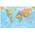 Riesige Weltkarte von Maps International
