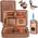 Leder Zigarrenhumidor Reise Set von Marvero