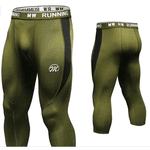MEETWEE 3/4-Kompressions-Laufhose